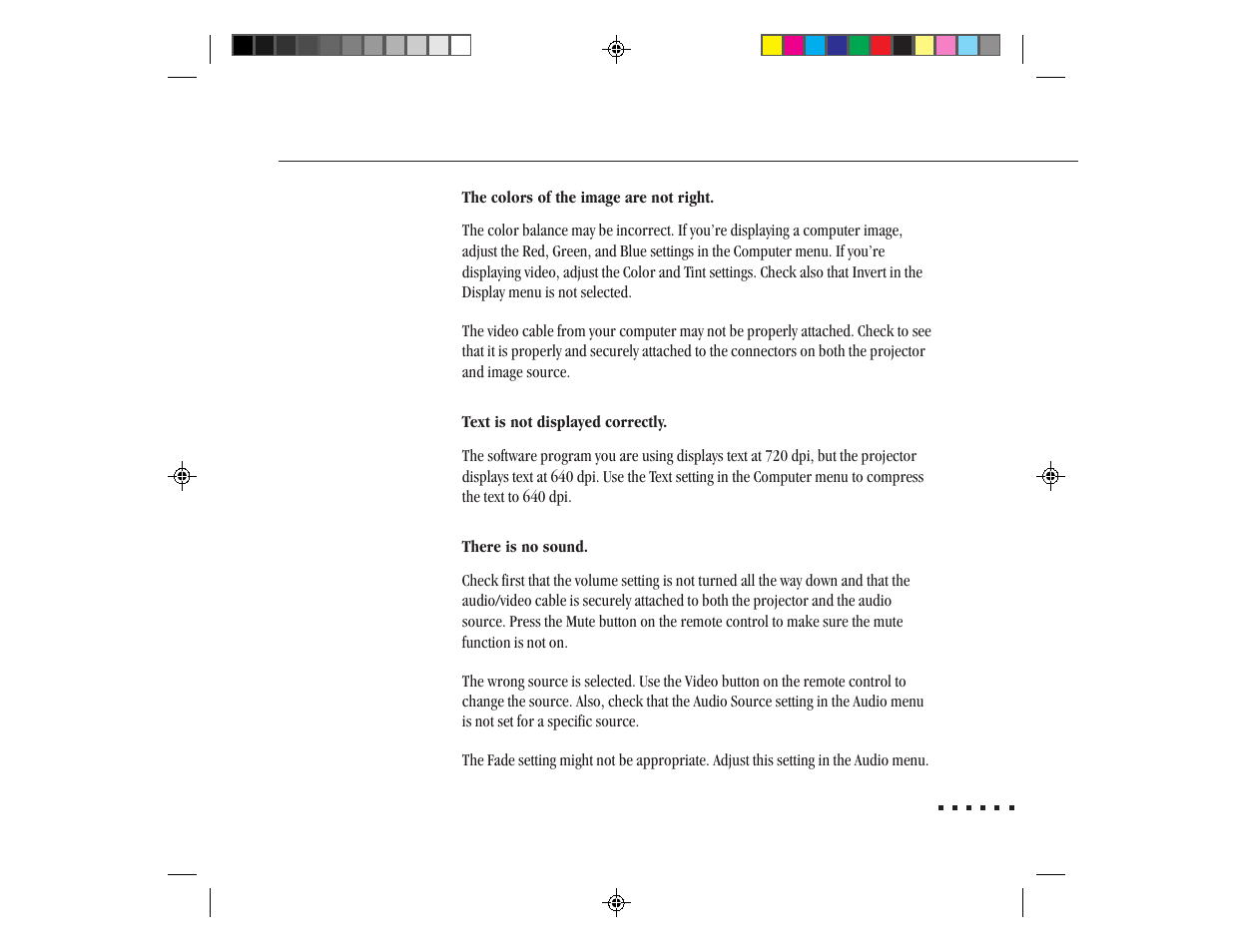 Epson ELP-3300 User Manual | Page 90 / 110