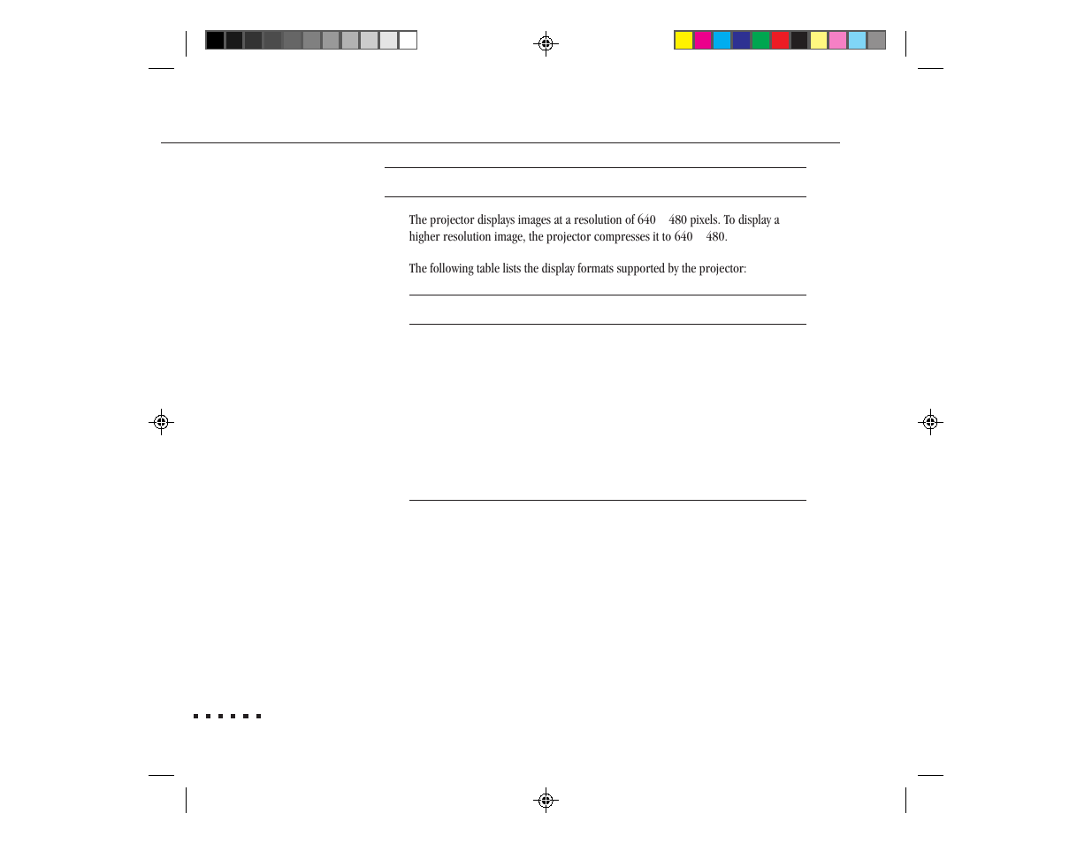 Supported monitor displays | Epson ELP-3300 User Manual | Page 97 / 110