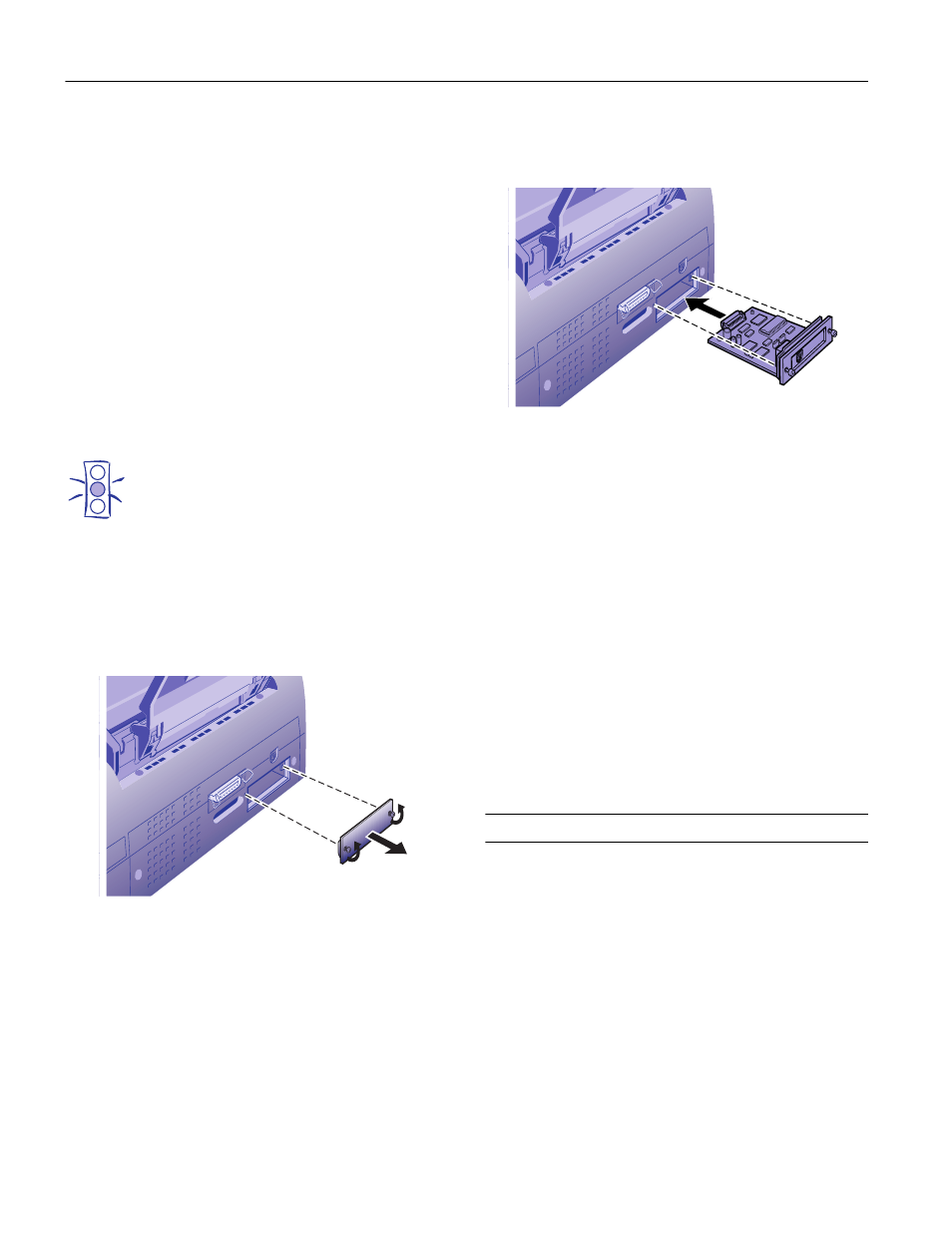 Using the pc serial interface board, Installing optional interfaces, Information refernce list | Epson Stylus Color 800 User Manual | Page 18 / 20