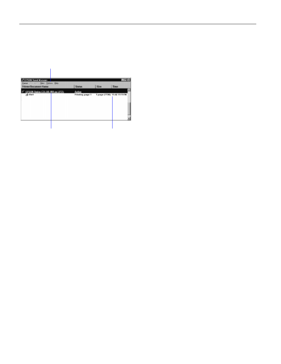 Using the status monitor | Epson Stylus Color 800 User Manual | Page 8 / 20