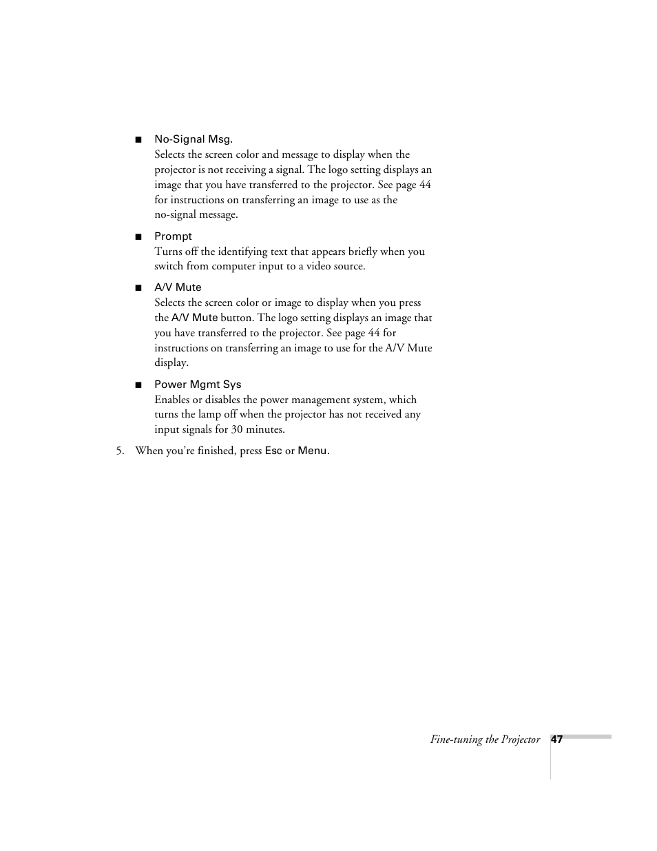 Epson 503c User Manual | Page 53 / 105