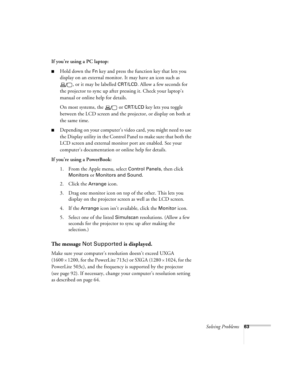 Epson 503c User Manual | Page 69 / 105