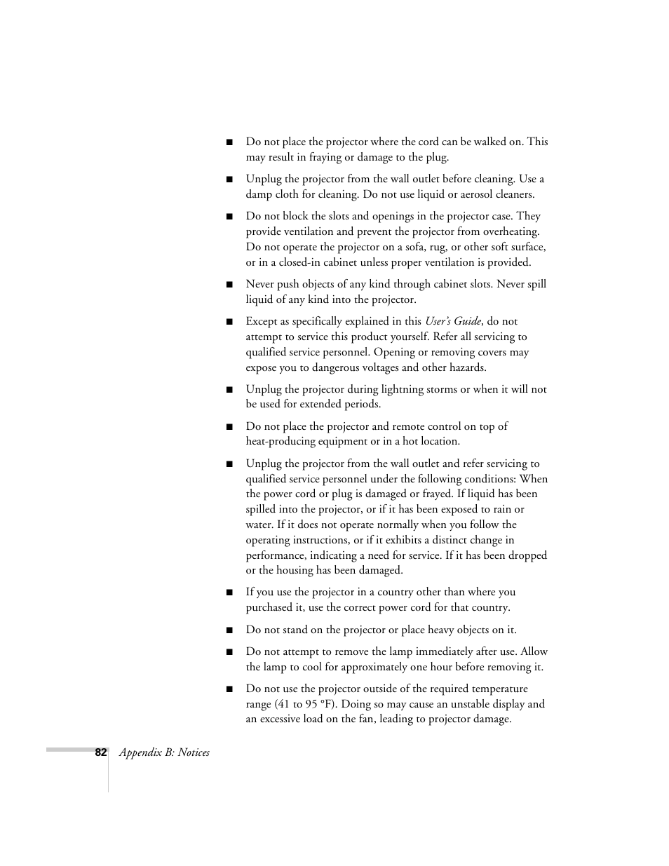 Epson 503c User Manual | Page 88 / 105