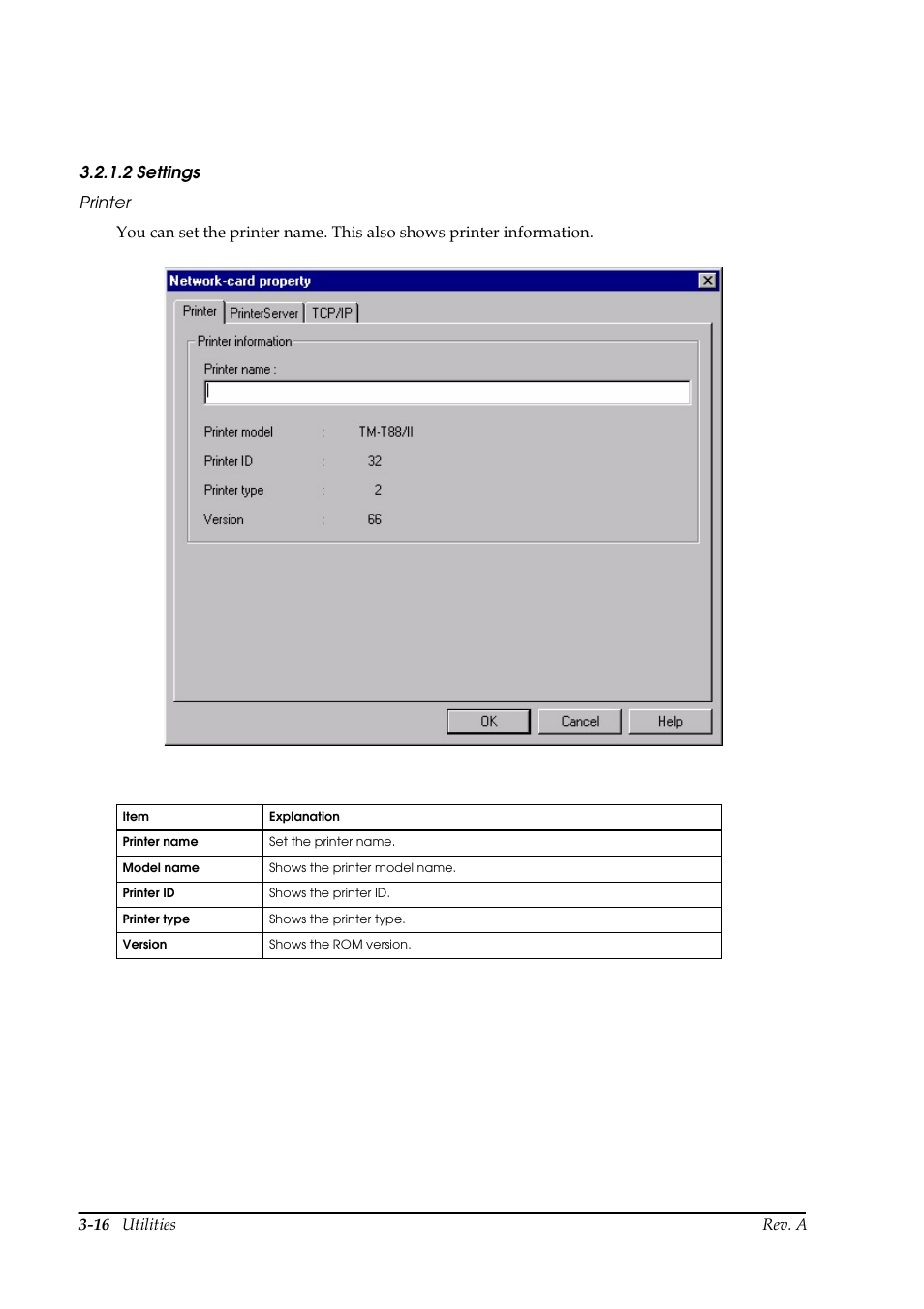 2 settings printer | Epson UB E02 User Manual | Page 42 / 86