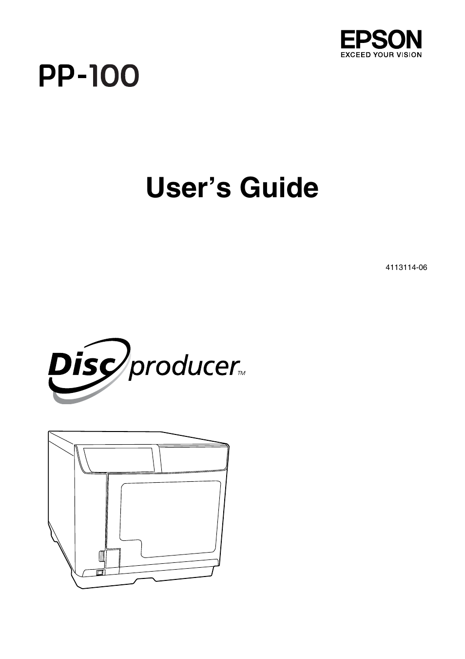 Epson 4113114-06 User Manual | 124 pages