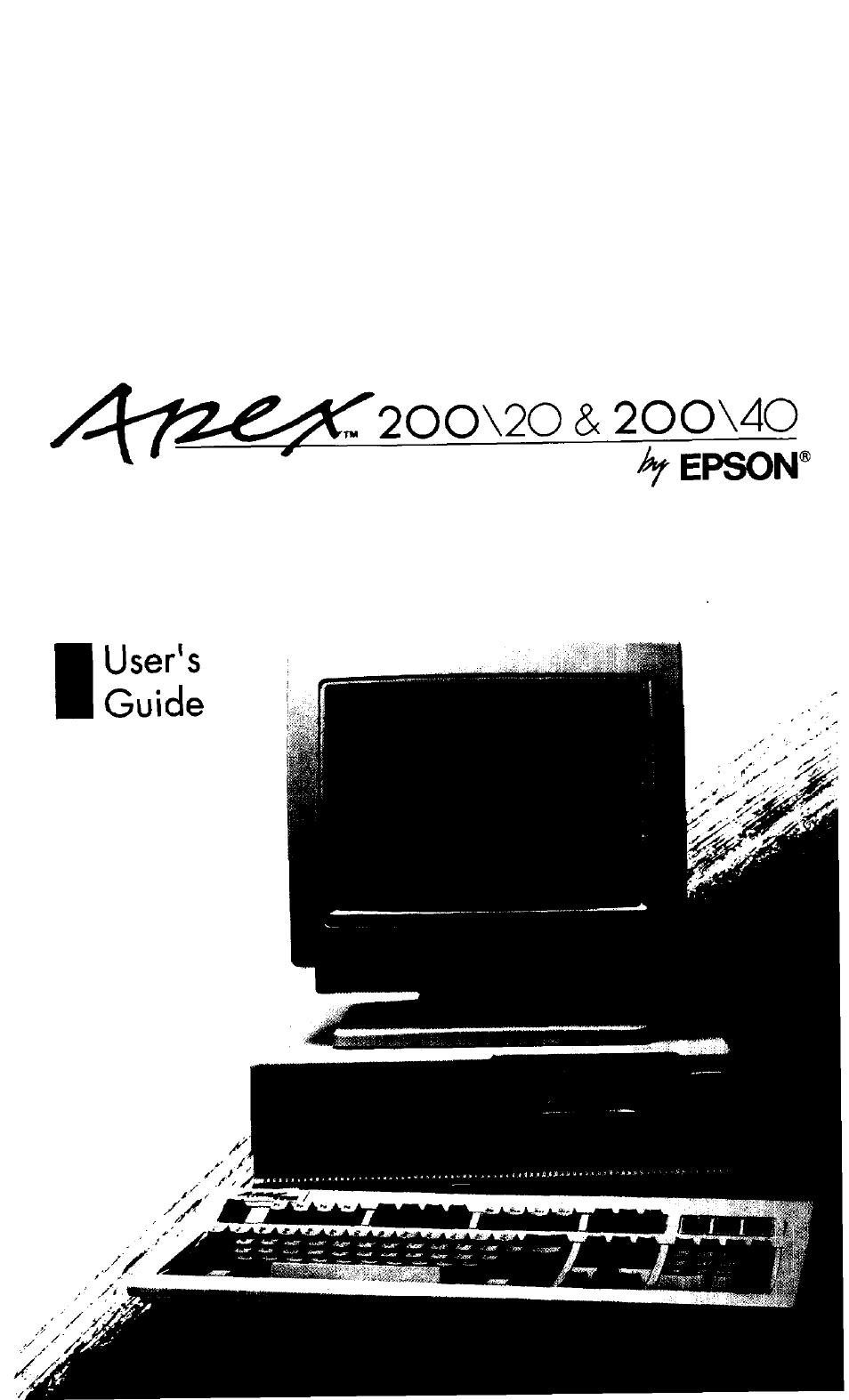 Epson Apex 20020 User Manual | 251 pages