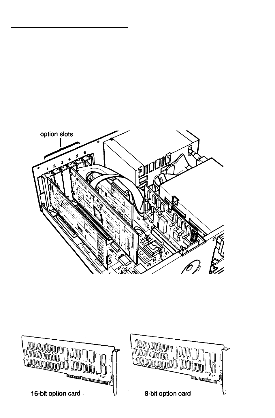 Inserting the option card | Epson Apex 20020 User Manual | Page 120 / 251