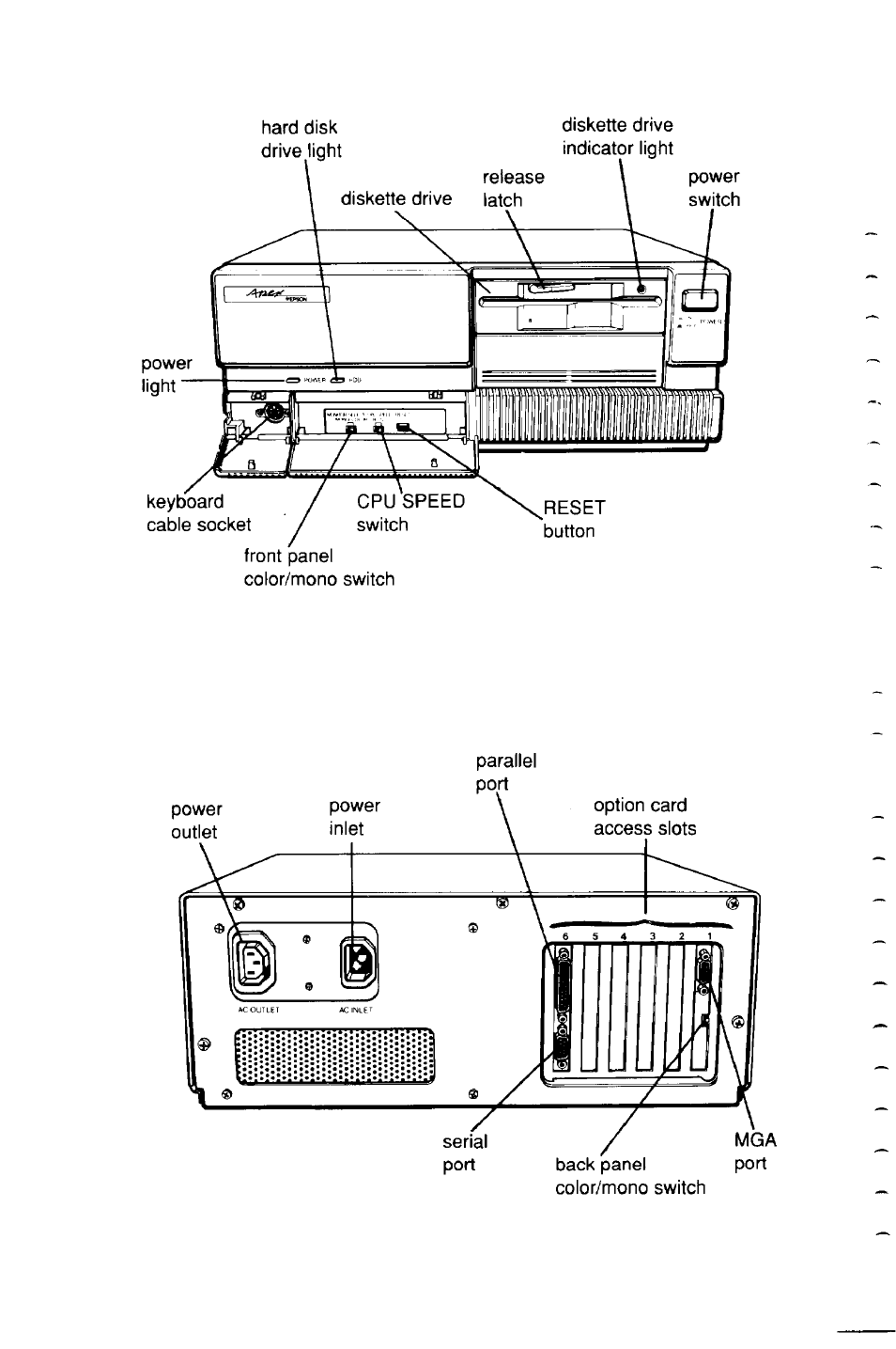 Printer diagram | Epson Apex 20020 User Manual | Page 251 / 251