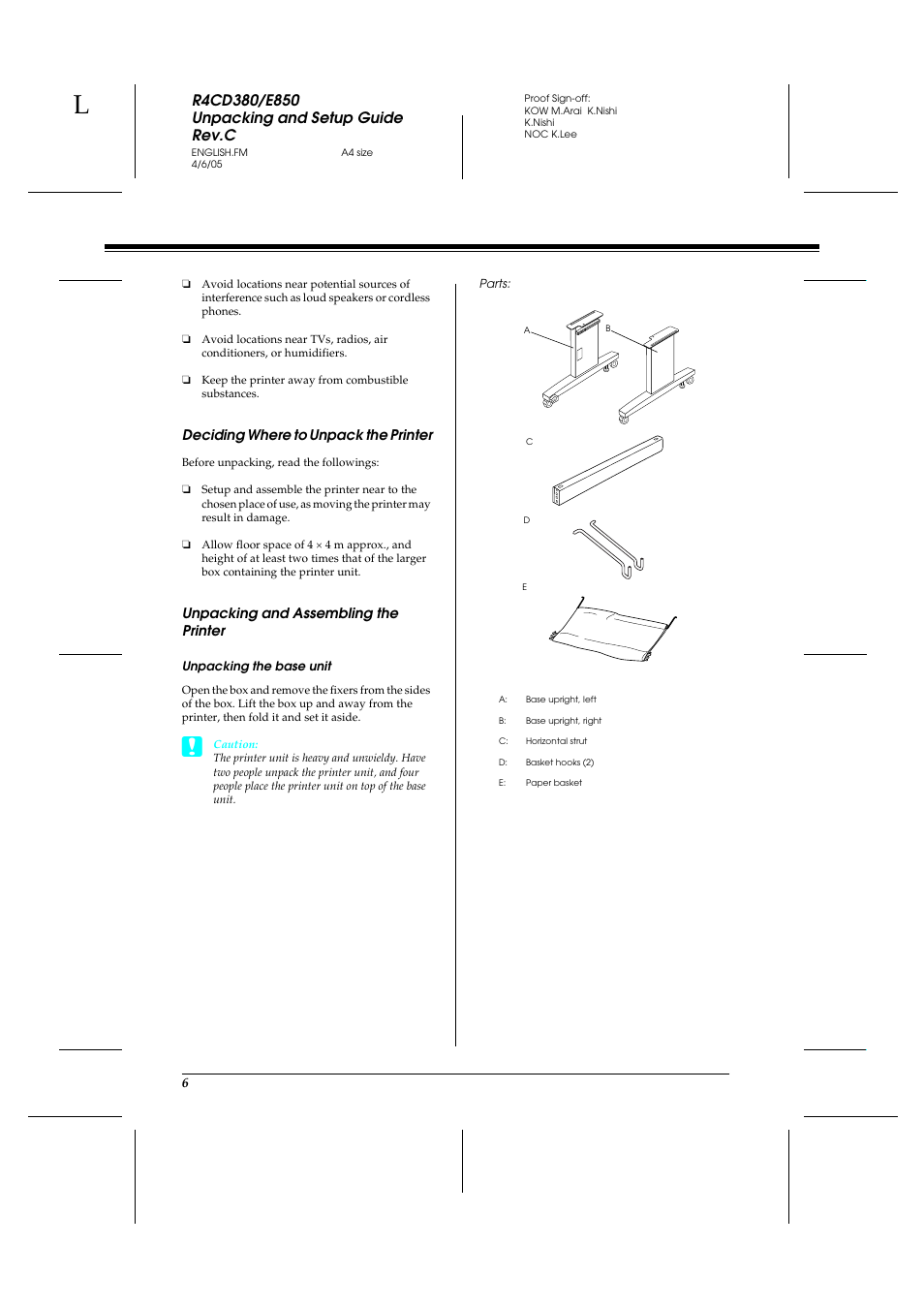 Epson 7800 User Manual | Page 6 / 27