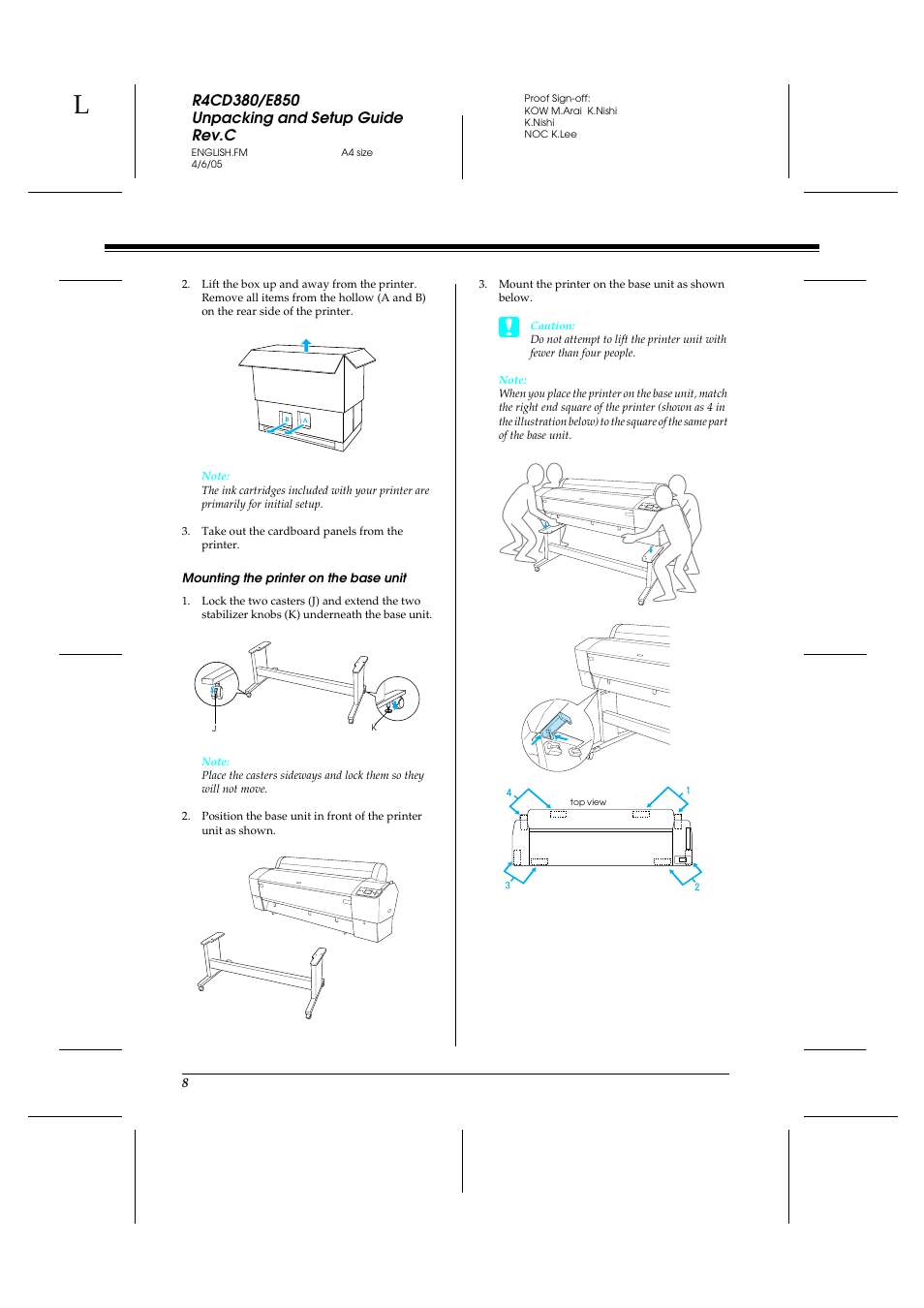Epson 7800 User Manual | Page 8 / 27