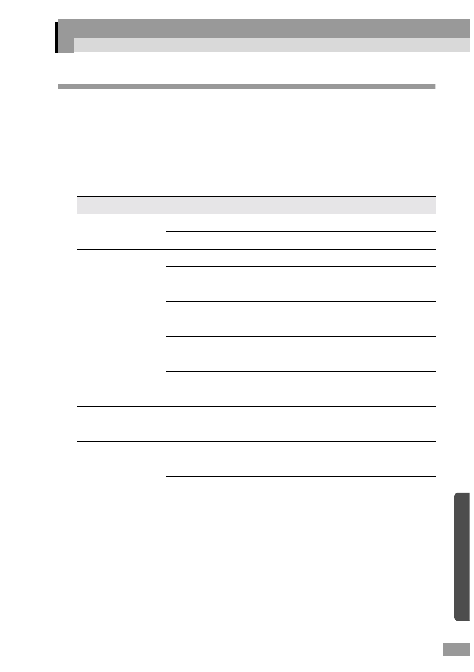 List of esc/vp21 commands, Command list | Epson ELP-600 User Manual | Page 105 / 120