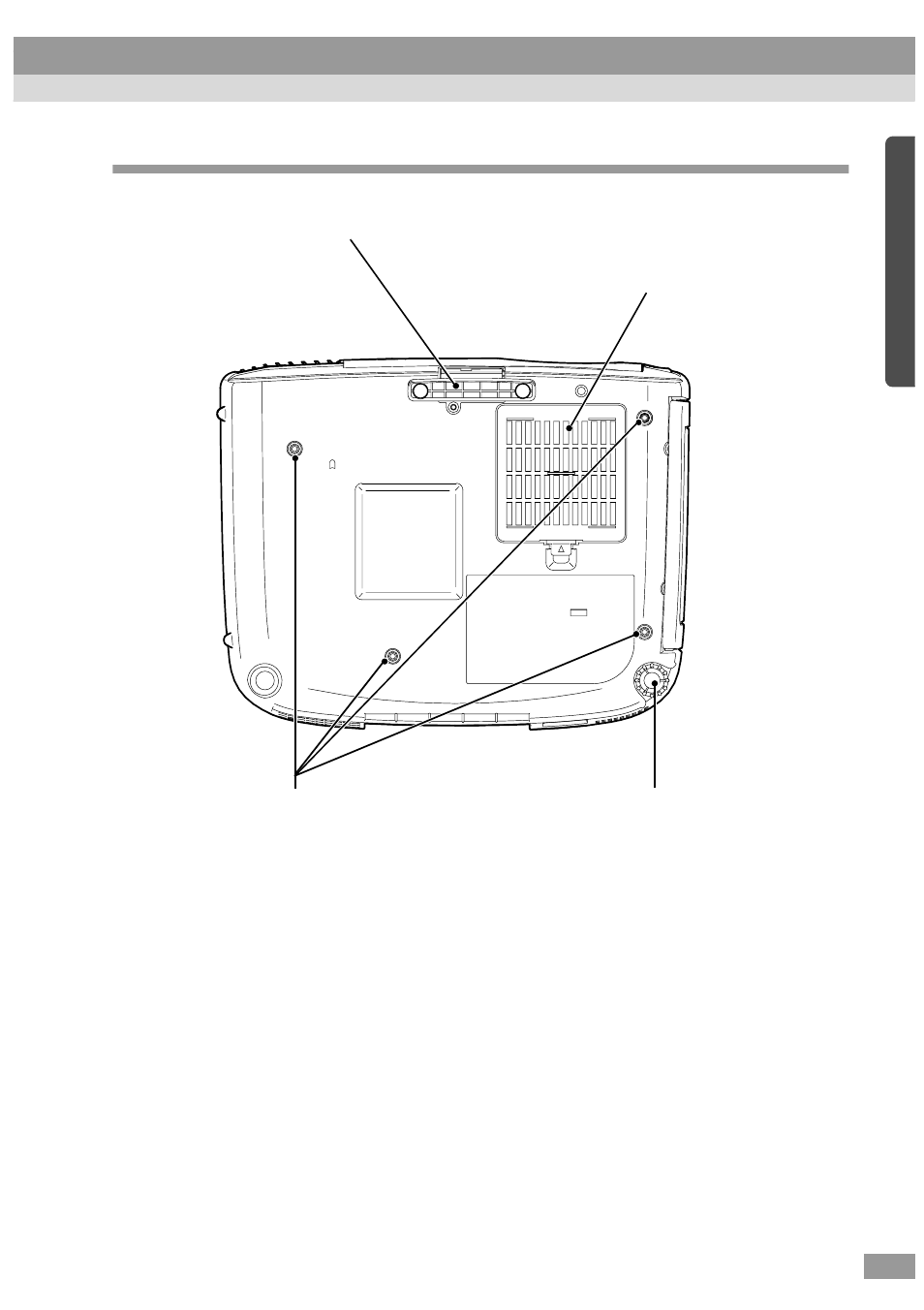 Base | Epson ELP-600 User Manual | Page 13 / 120