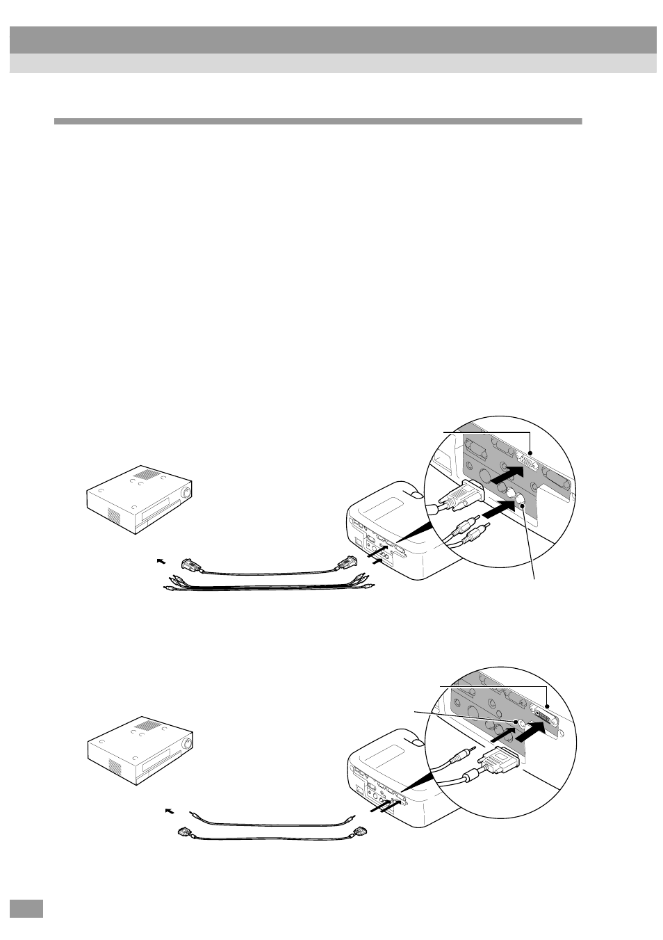 Projecting rgb video images | Epson ELP-600 User Manual | Page 34 / 120