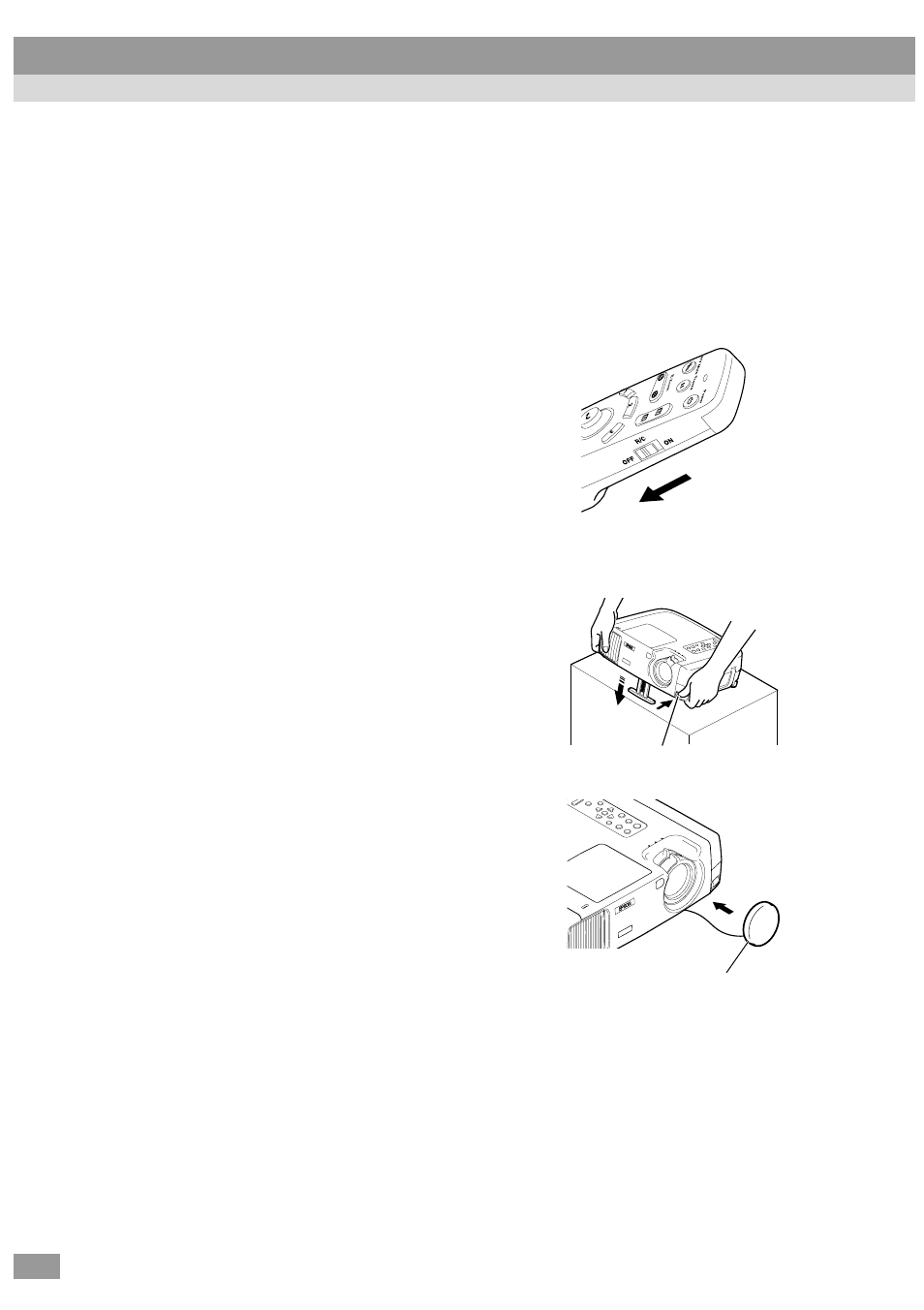 Epson ELP-600 User Manual | Page 42 / 120