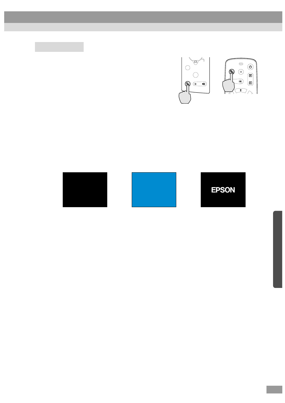 Procedure | Epson ELP-600 User Manual | Page 55 / 120