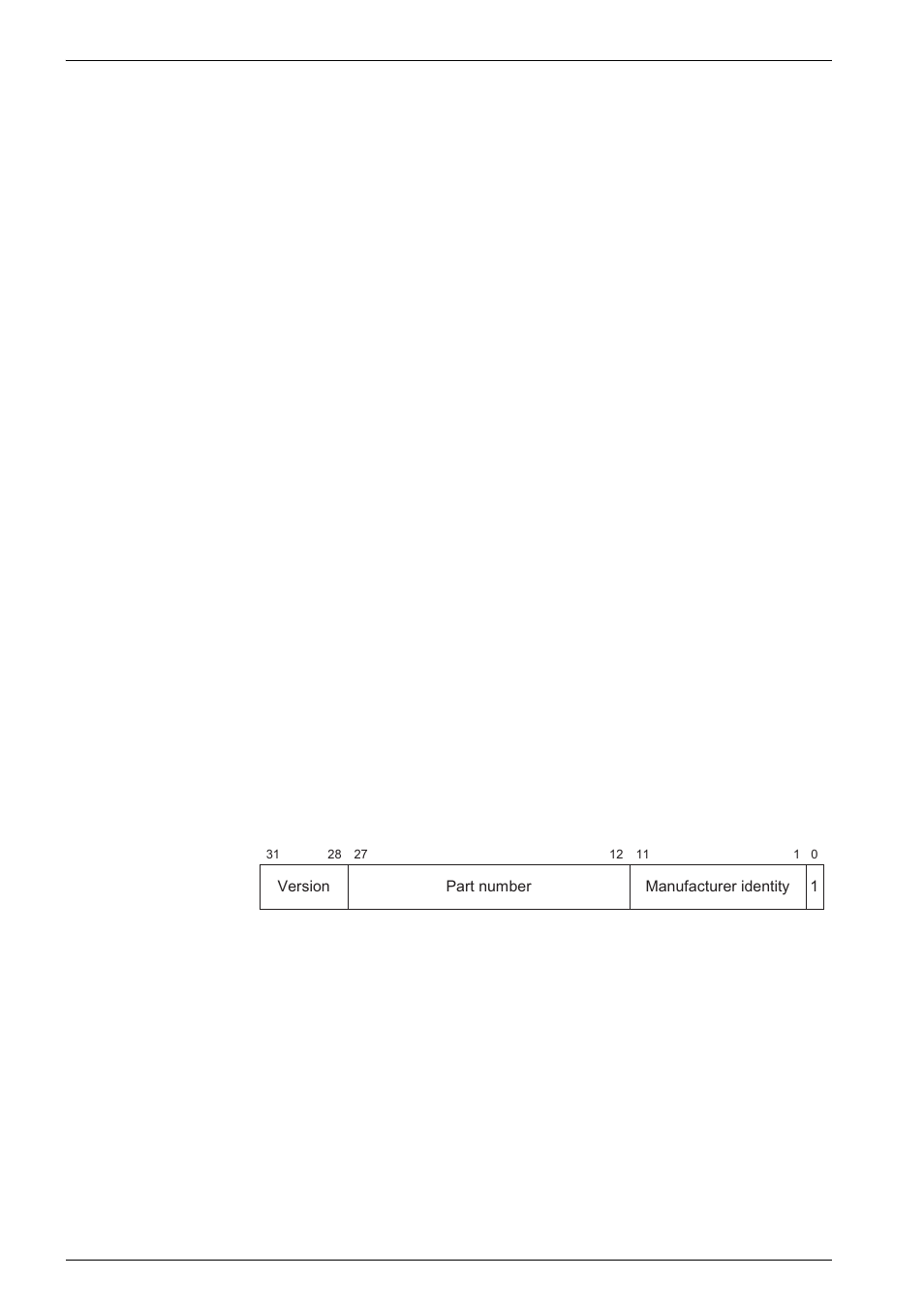 14 test data registers, 1 bypass register, Test data registers -22 | Figure 9-9, Id code register format -22, Test data registers, 22 for details | Epson ARM.POWERED ARM720T User Manual | Page 154 / 224