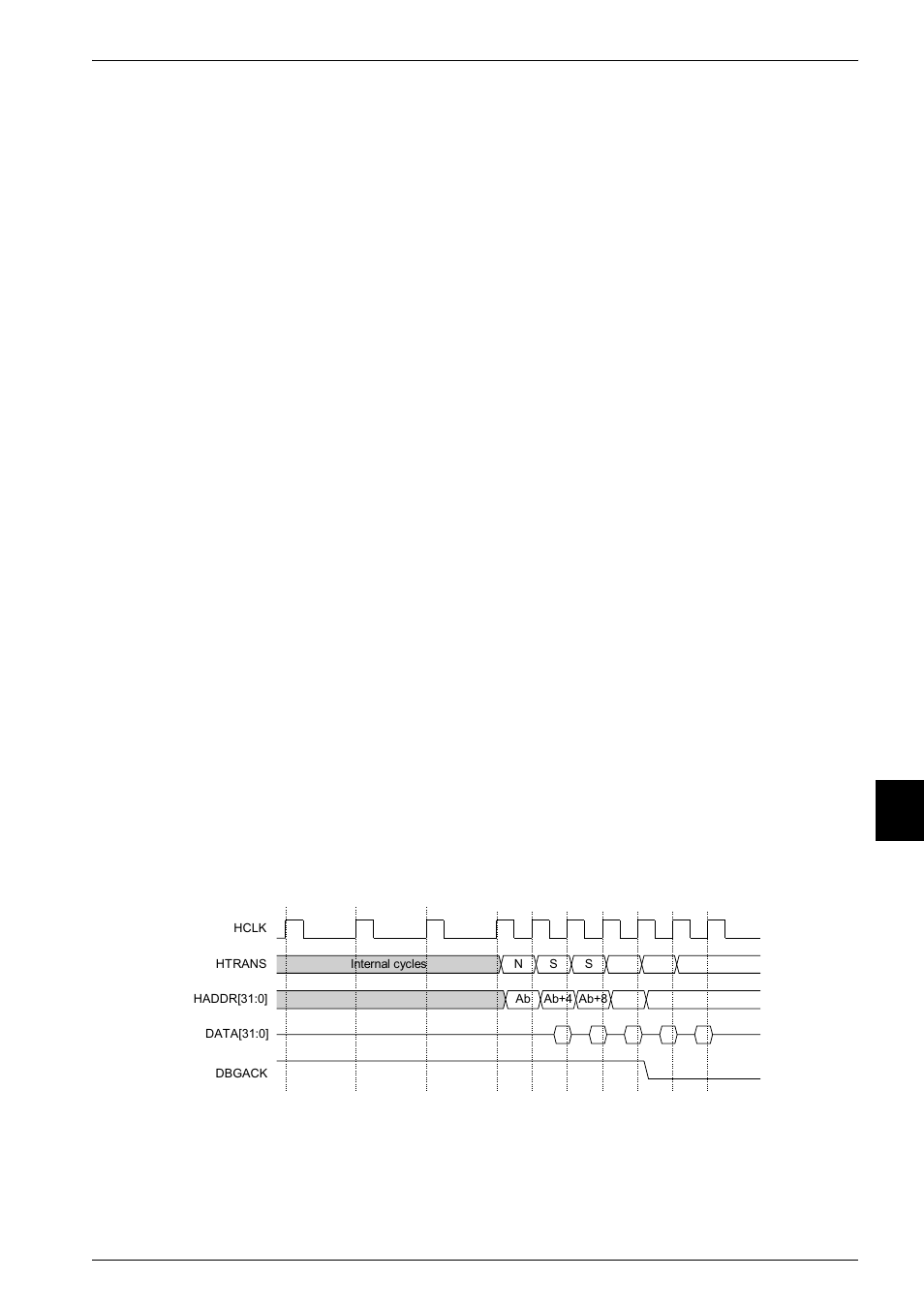 17 exit from debug state, Exit from debug state -29, Figure 9-11 | Debug exit sequence -29, Exit from debug state | Epson ARM.POWERED ARM720T User Manual | Page 161 / 224