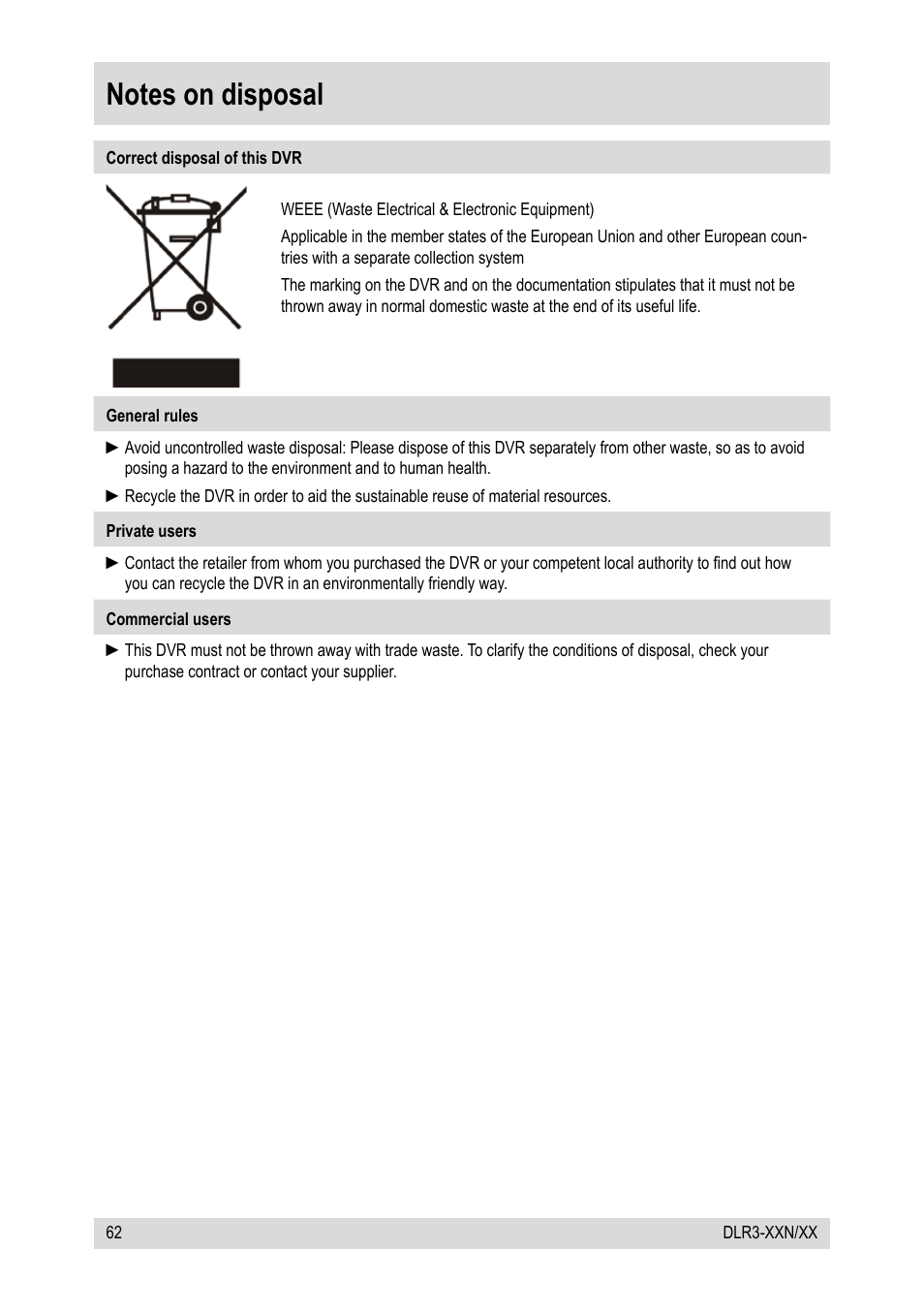 Epson DLR3-08N/410CD User Manual | Page 62 / 64