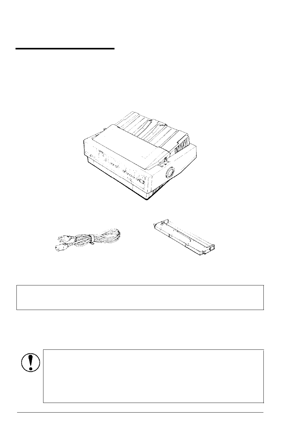 Unpacking the printer, Checking the parts | Epson 5000 User Manual | Page 15 / 154