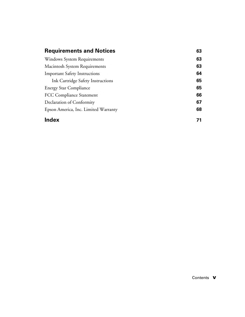 Epson B163A User Manual | Page 5 / 81