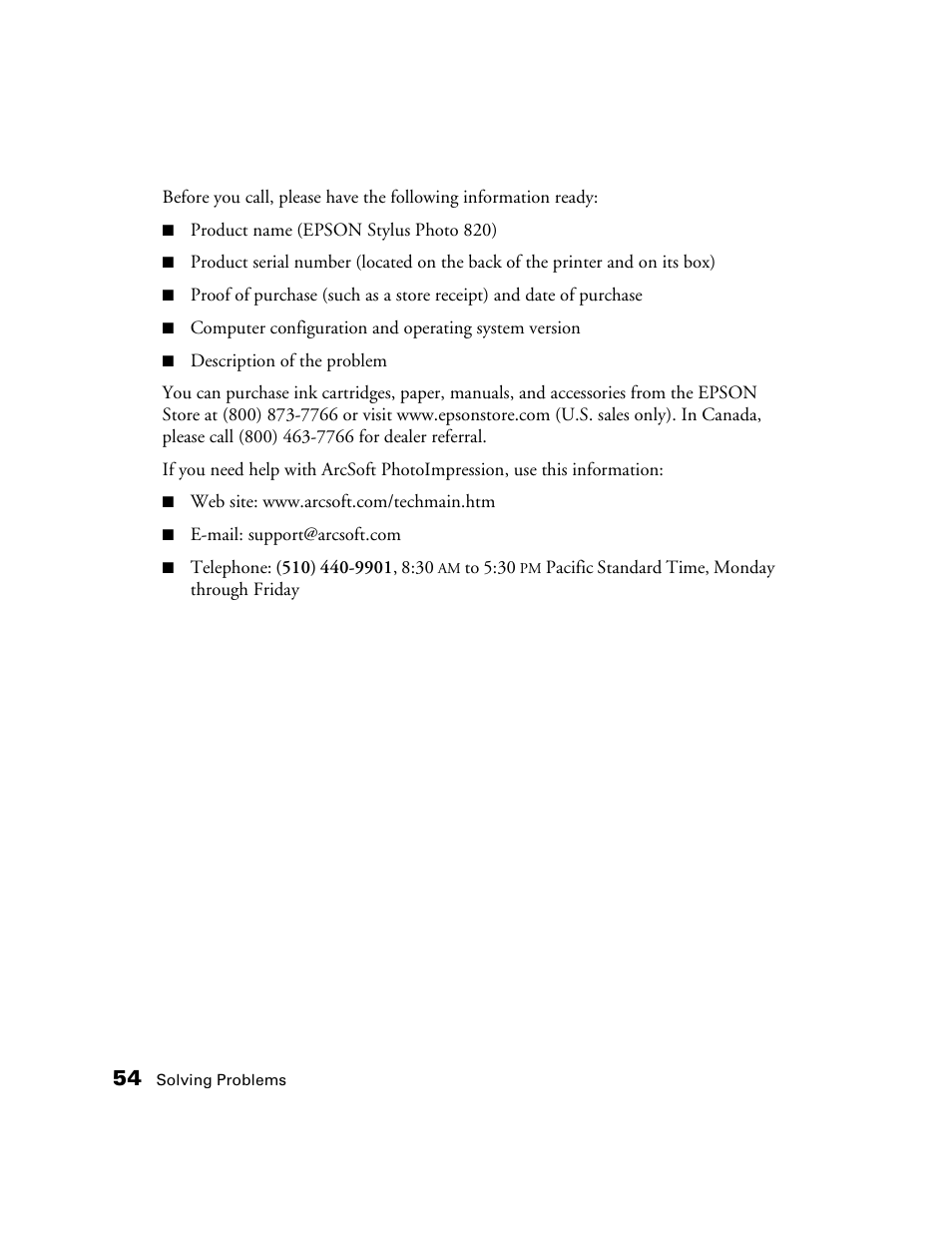 Epson B163A User Manual | Page 59 / 81