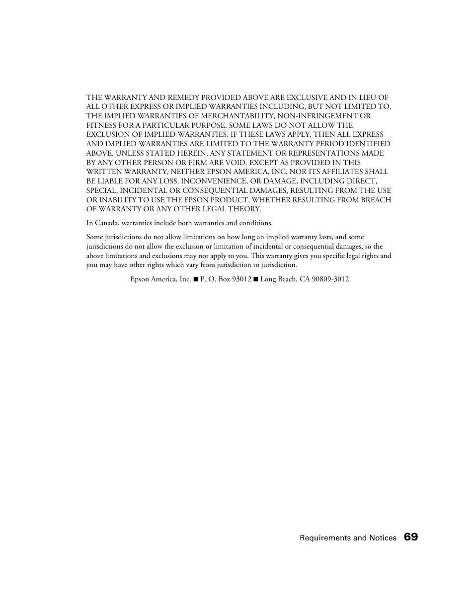 Epson B163A User Manual | Page 74 / 81