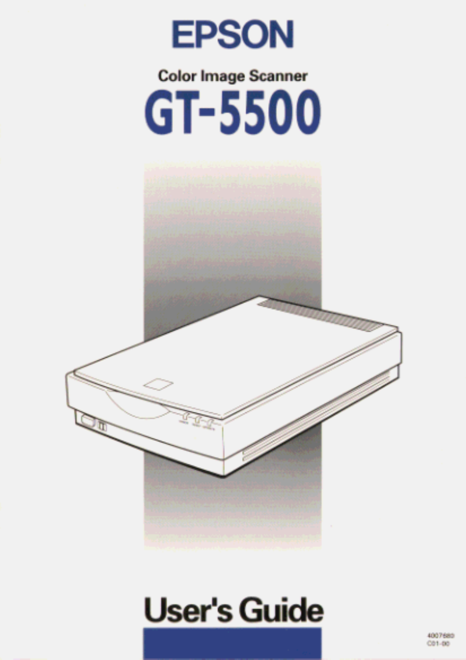 Epson GT-5500 User Manual | 64 pages