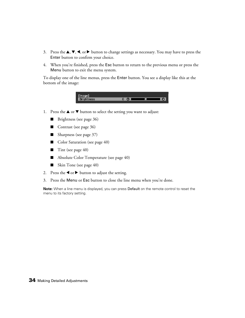 Epson POWERLITE 8350 User Manual | Page 34 / 80