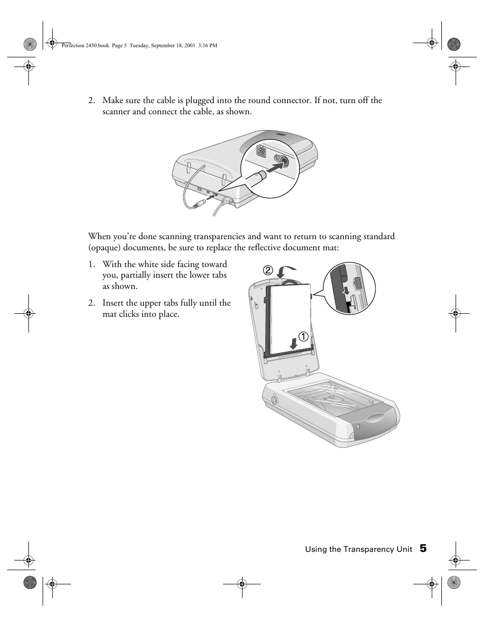 Epson Prefection 2450 User Manual | Page 9 / 58