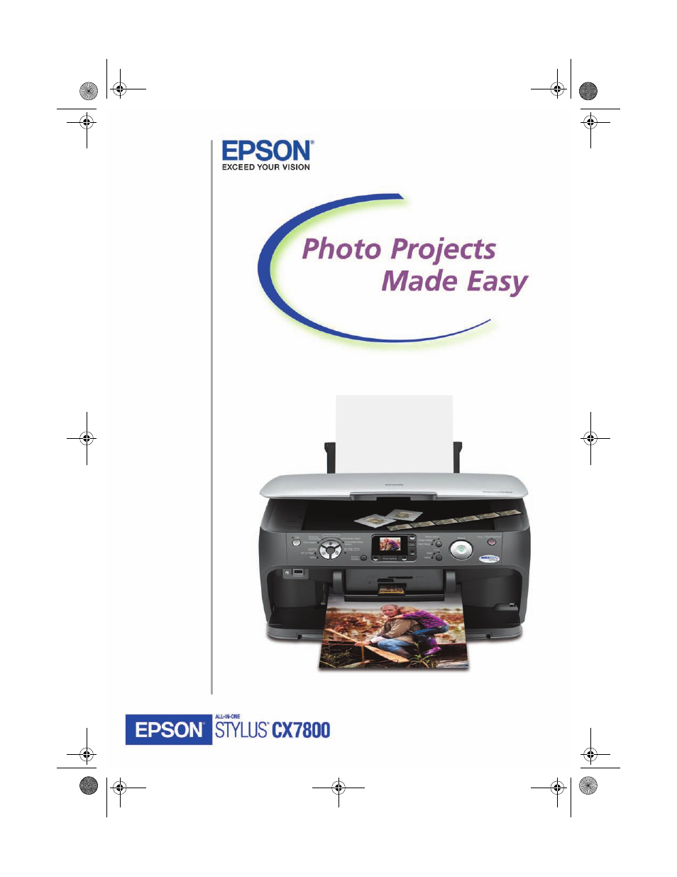 Epson All in One Stylus CX7800 User Manual | 12 pages