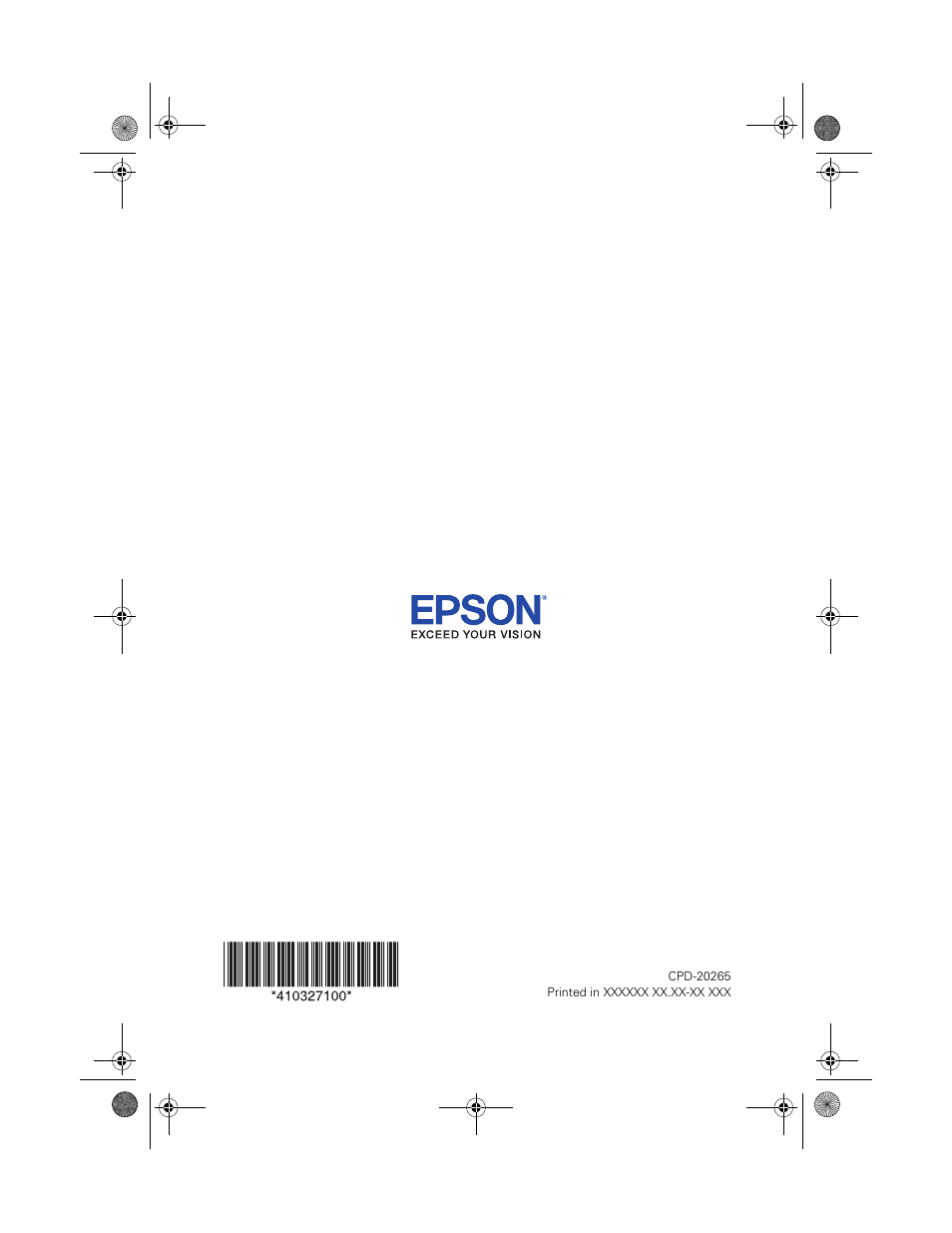 Epson All in One Stylus CX7800 User Manual | Page 12 / 12