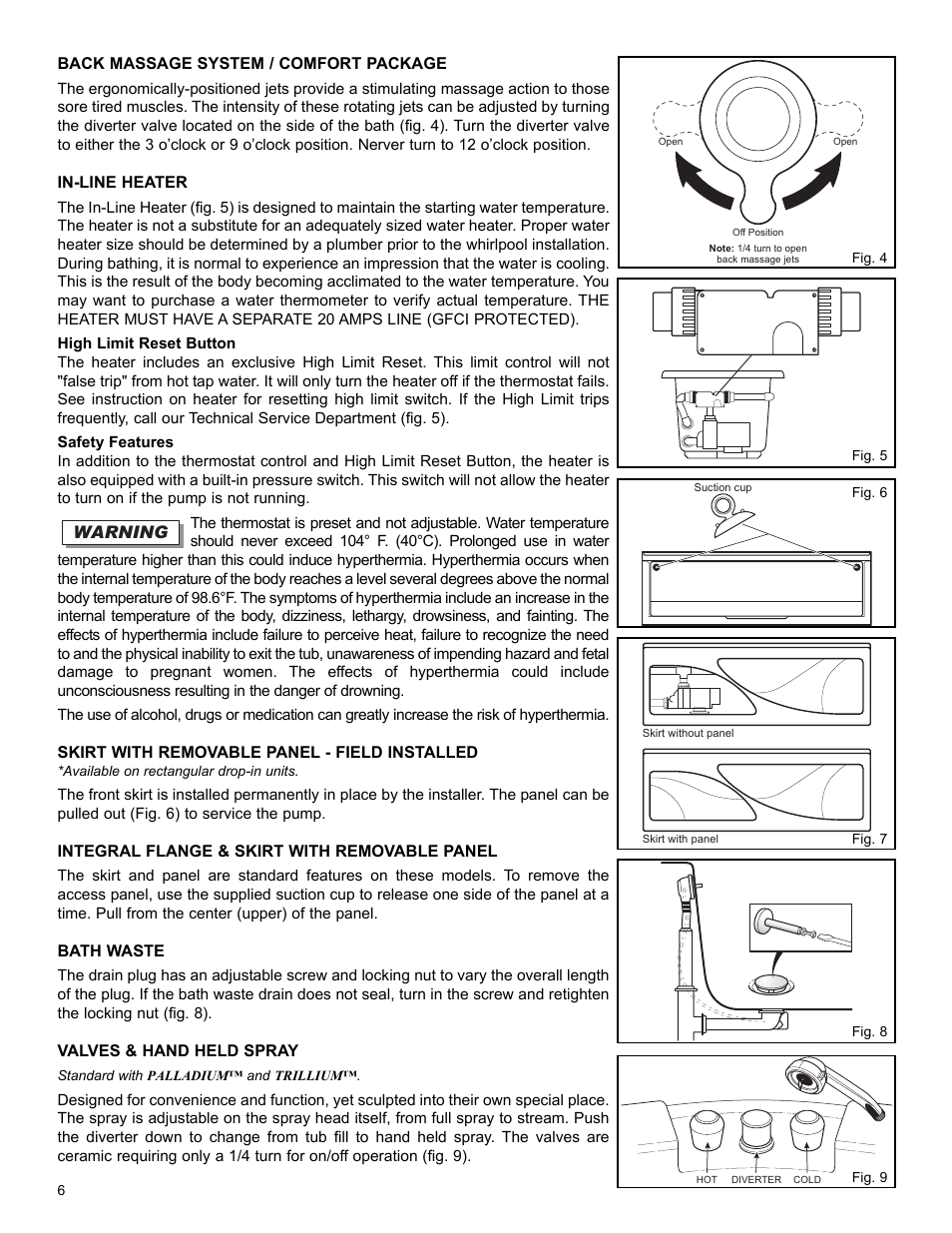 Warning | Epson 10050073 User Manual | Page 6 / 16
