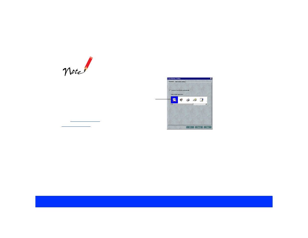 Assigning a destination to the start button | Epson 1200S User Manual | Page 71 / 103