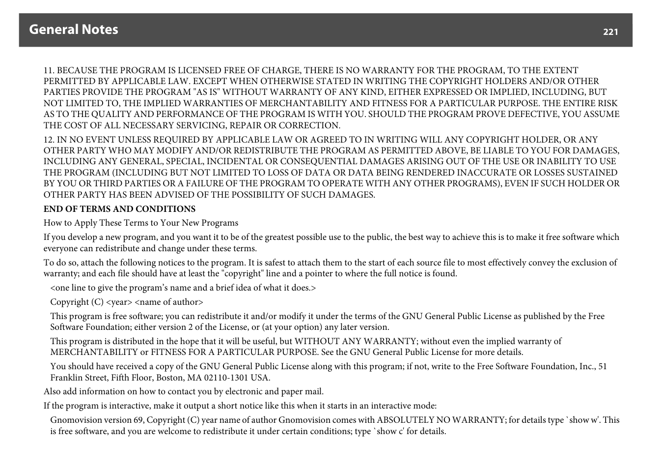 Epson Z8250NL User Manual | Page 221 / 256