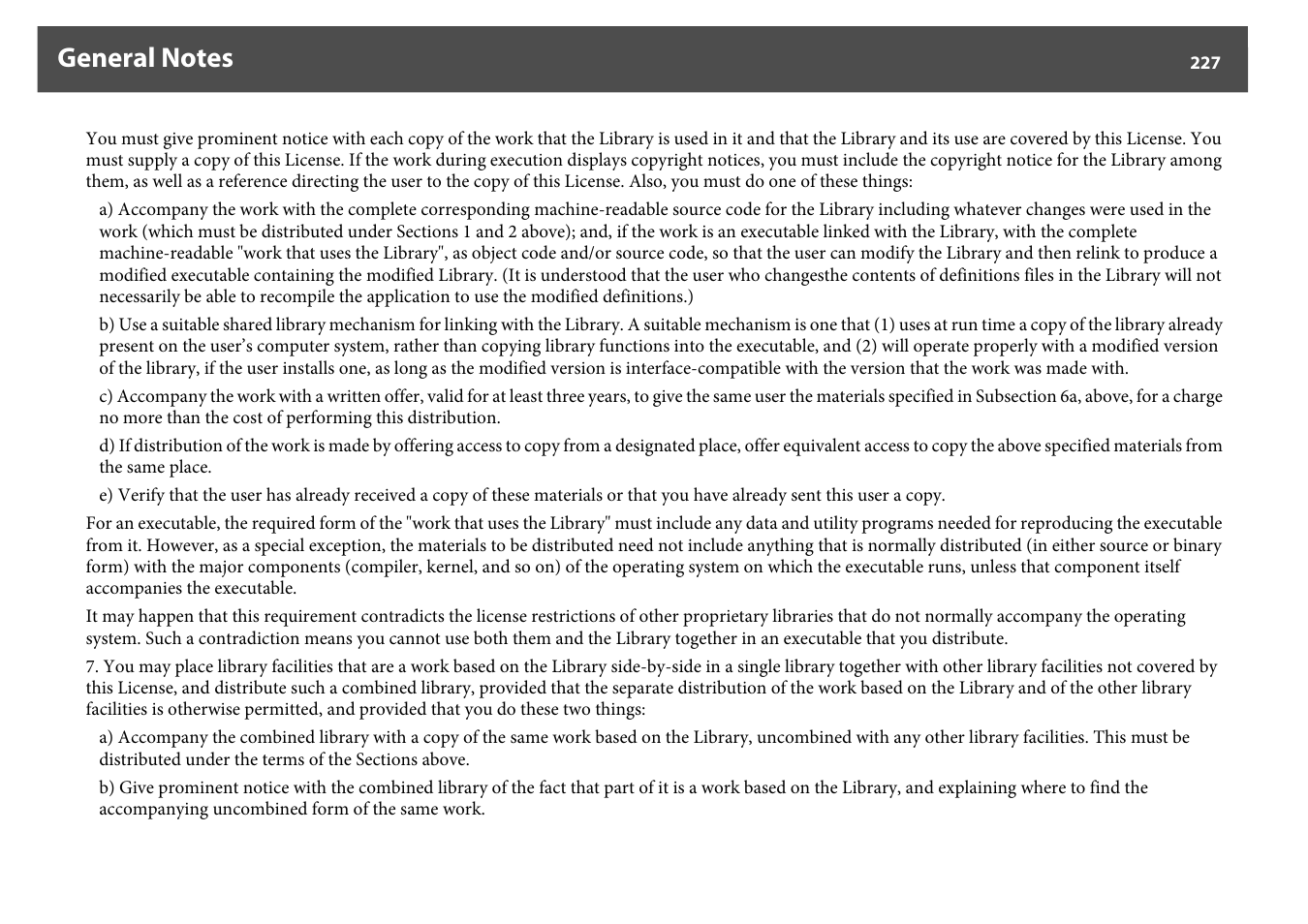 Epson Z8250NL User Manual | Page 227 / 256