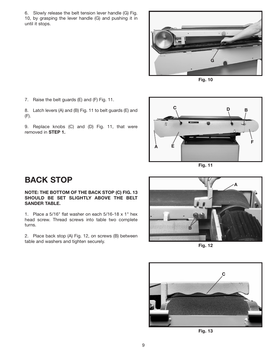 Back stop | Epson 31-396 User Manual | Page 9 / 24