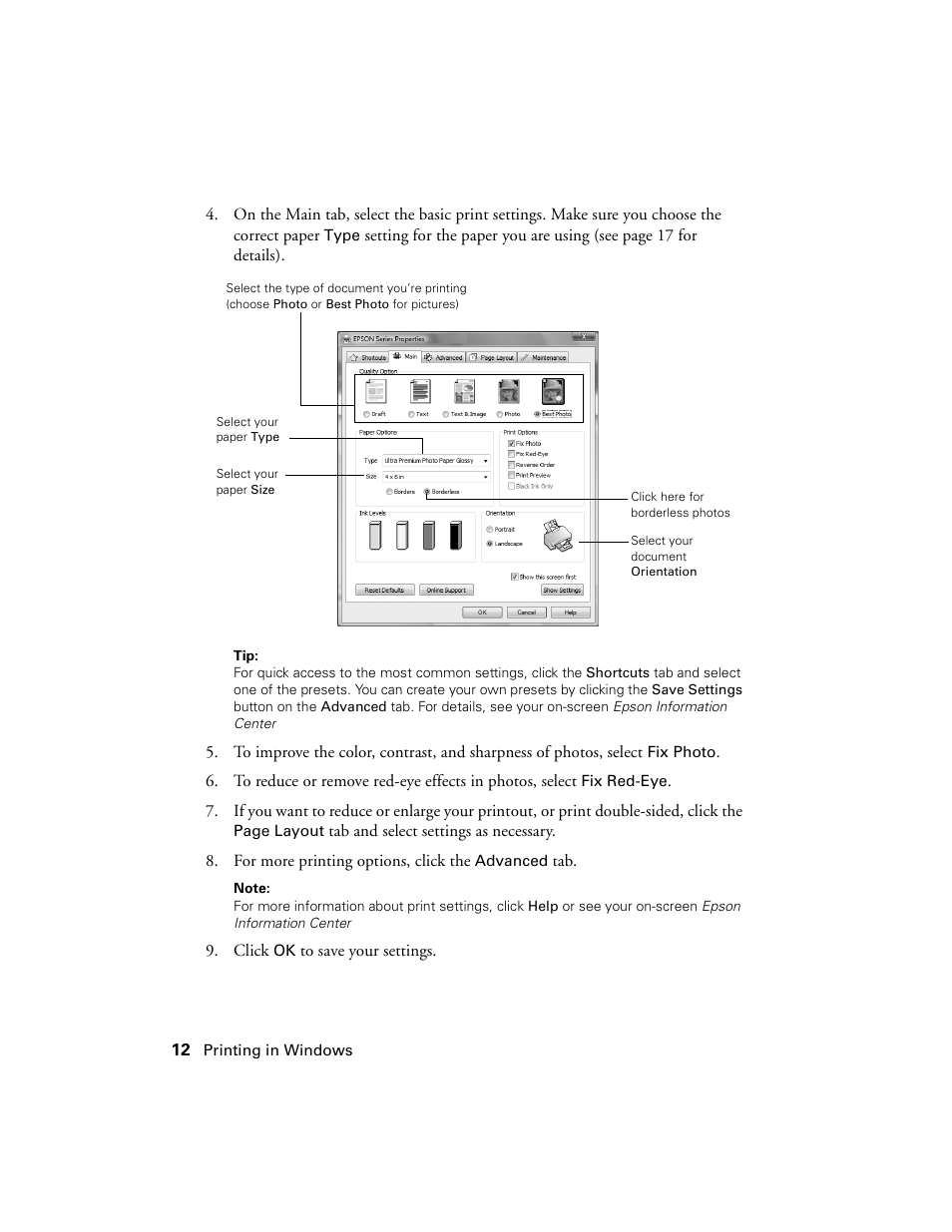 Epson NX100 User Manual | Page 12 / 40