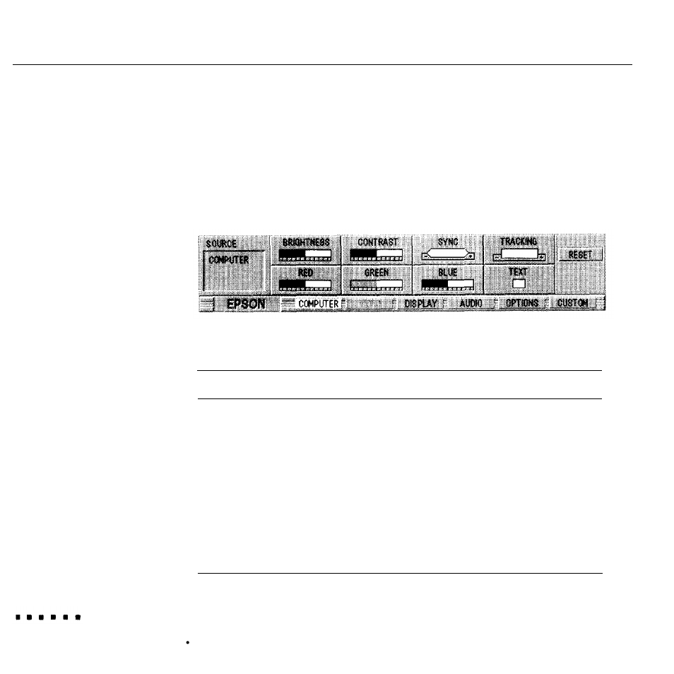 Accessing the menus | Epson ELP-3000 User Manual | Page 46 / 103