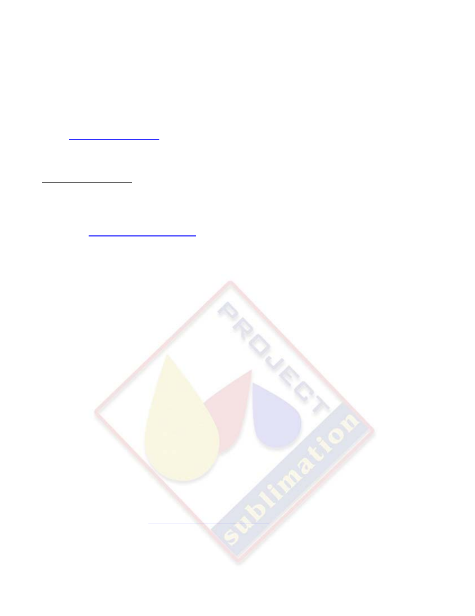 Technical support, Project sublimation | Epson SUBLIJET IQ R1800 User Manual | Page 53 / 53