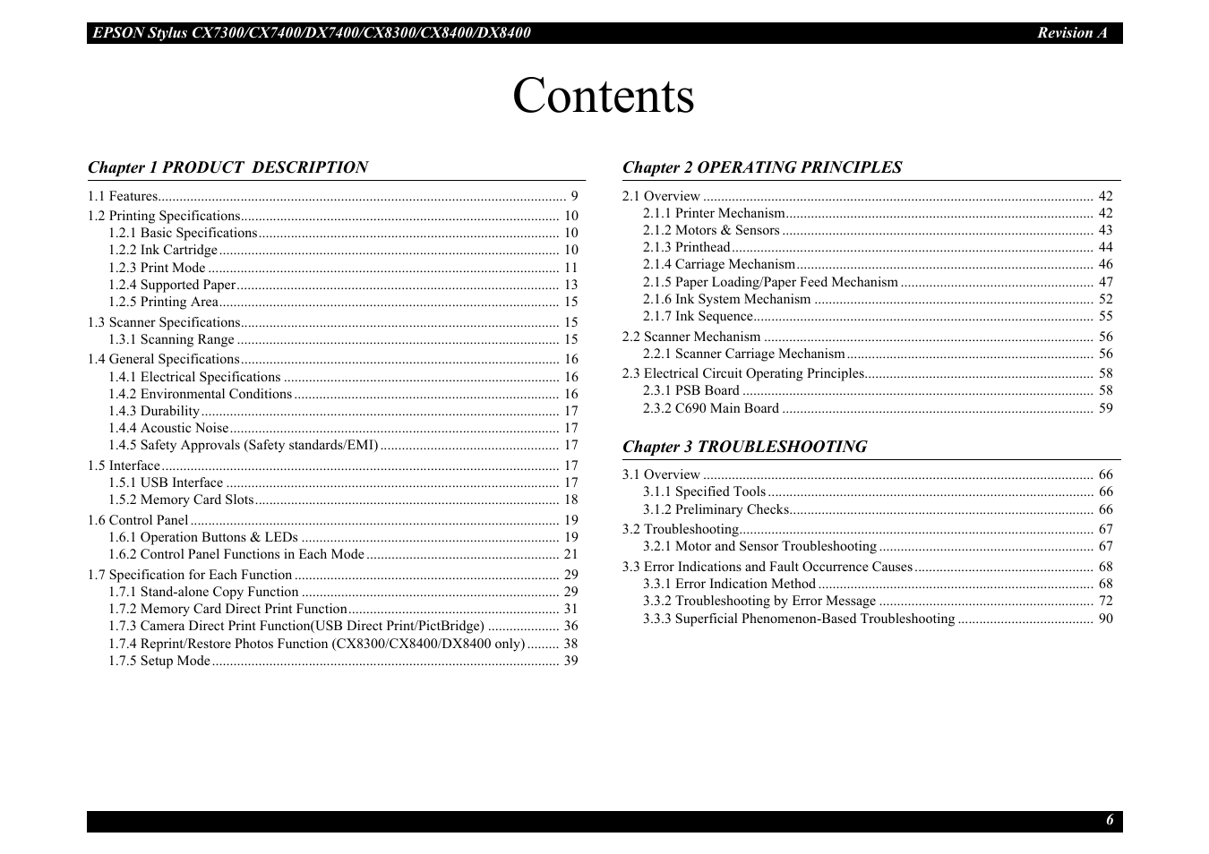 Epson Stylus CX7300 User Manual | Page 6 / 20