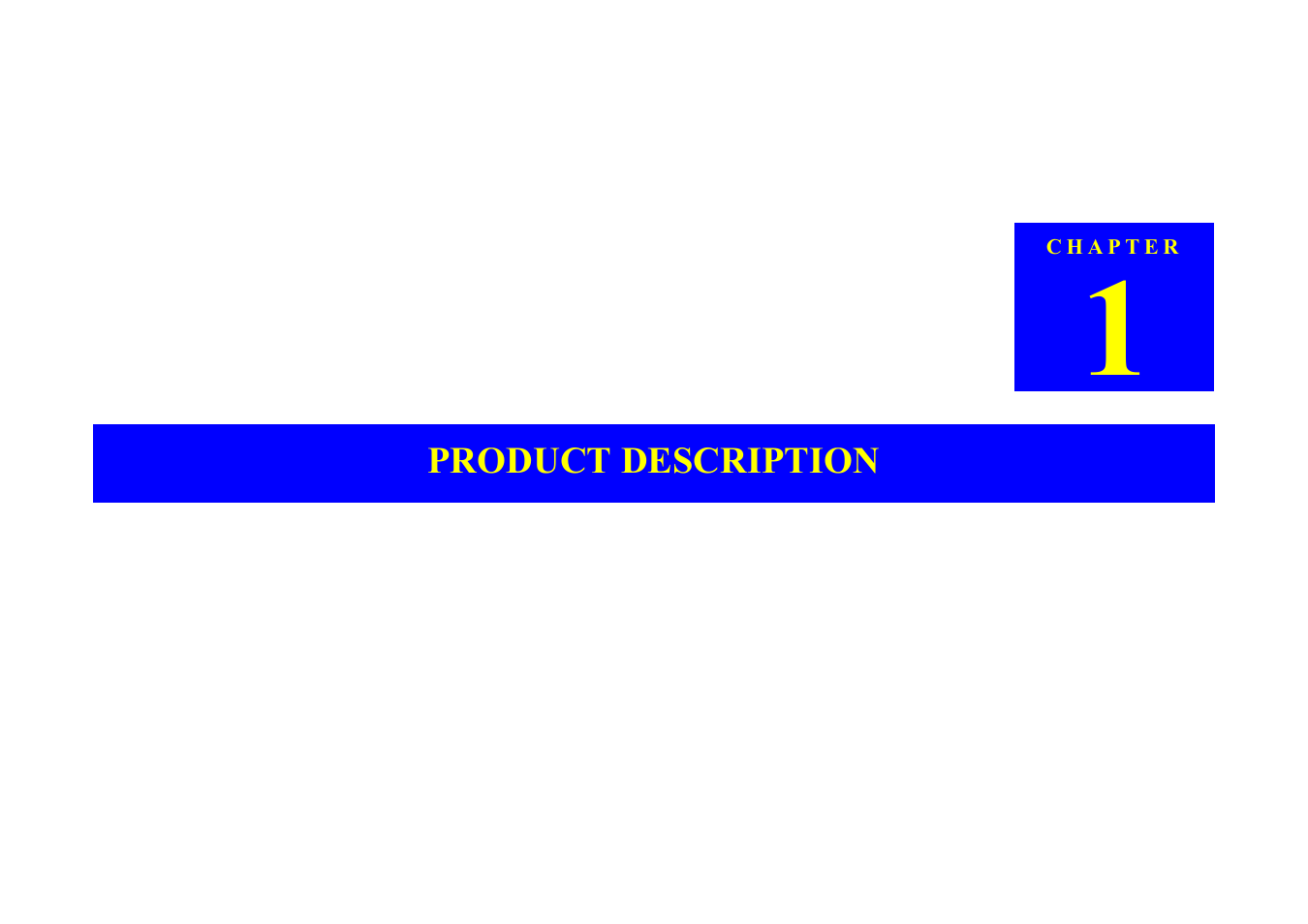 Product description, Chapter 1 product description | Epson Stylus CX7300 User Manual | Page 8 / 20