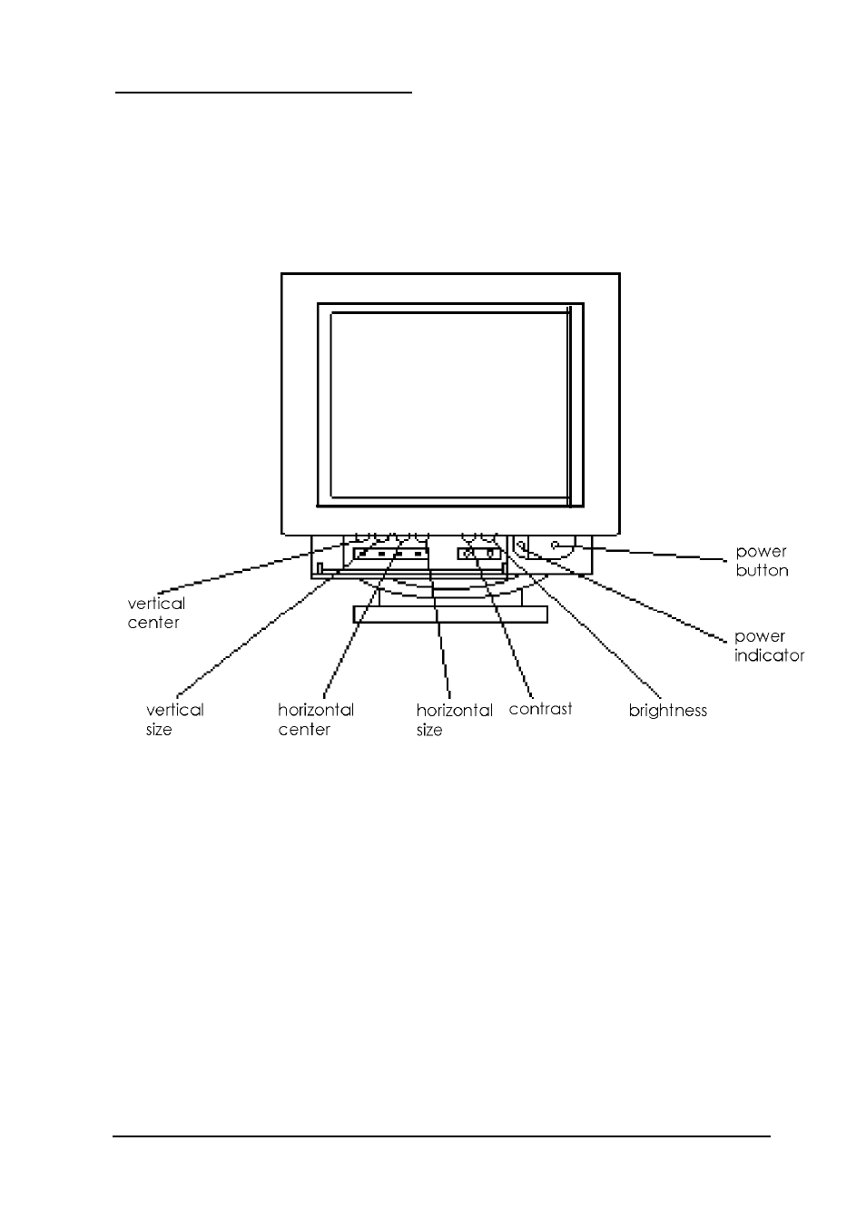 Turning on the monitor, Turning | Epson A882459 User Manual | Page 15 / 27