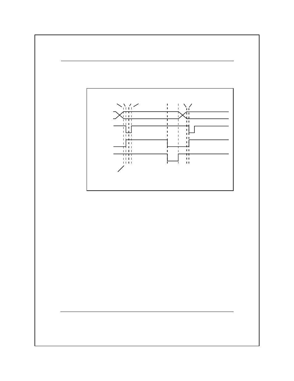 Parallel data timing sequence | Epson 8900 Series User Manual | Page 202 / 224