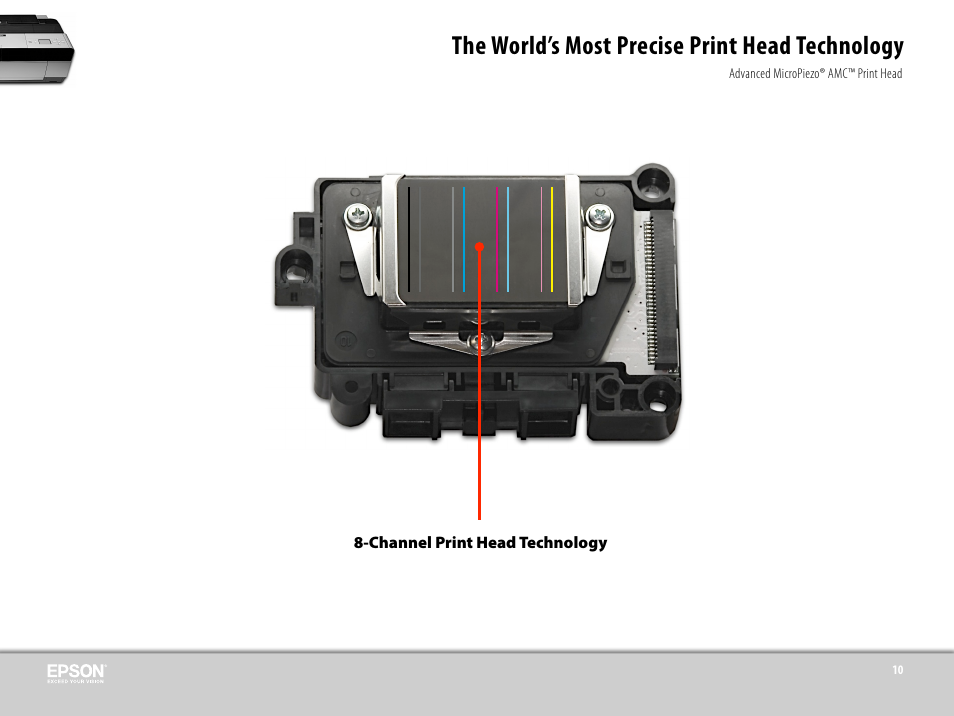 The world’s most precise print head technology | Epson 3800 User Manual | Page 20 / 41