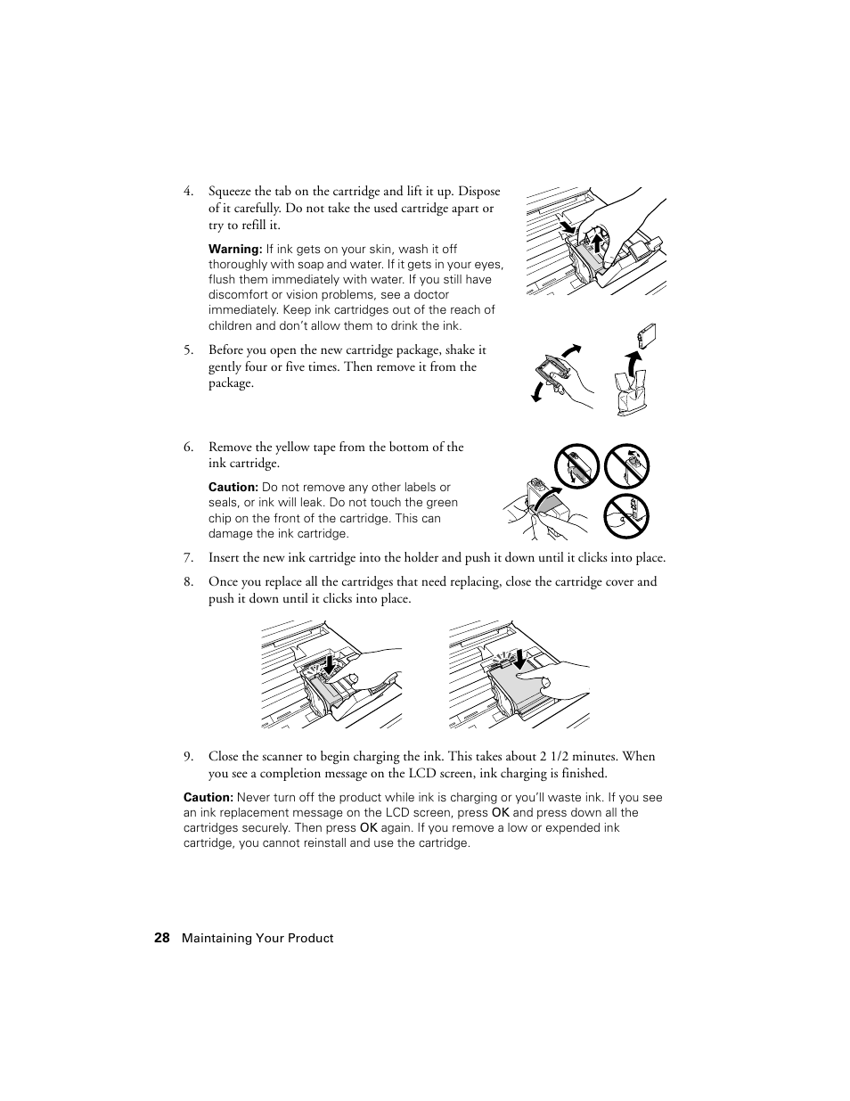 Epson WorkForce 645 User Manual | Page 28 / 44