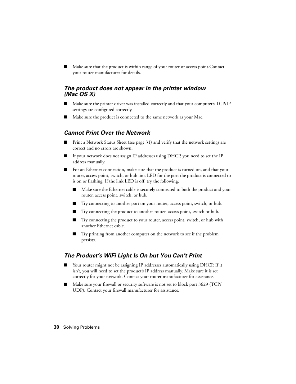 Epson WorkForce 645 User Manual | Page 30 / 44
