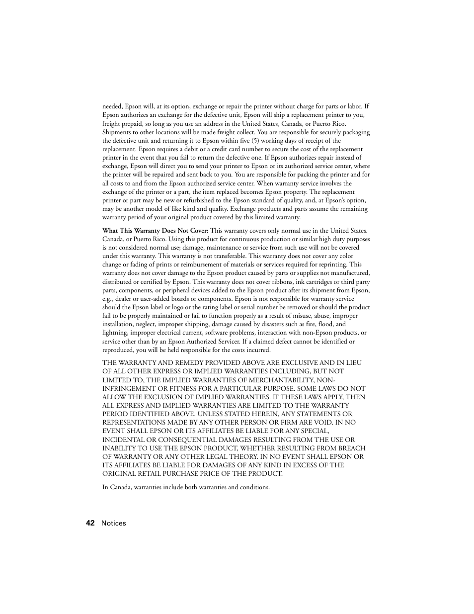 Epson WorkForce 645 User Manual | Page 42 / 44