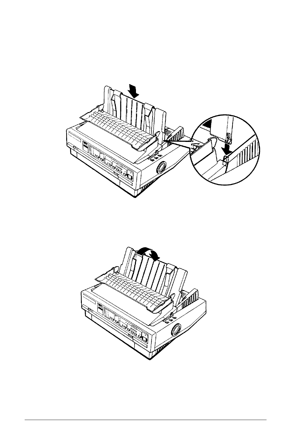 Attaching the paper guide, Attaching the paper guide -9 | Epson 5000 User Manual | Page 32 / 176