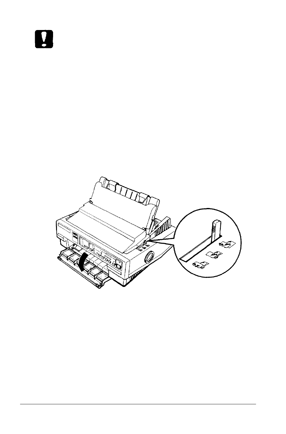 Loading single sheets from the front, Loading single sheets from the front -6 | Epson 5000 User Manual | Page 44 / 176