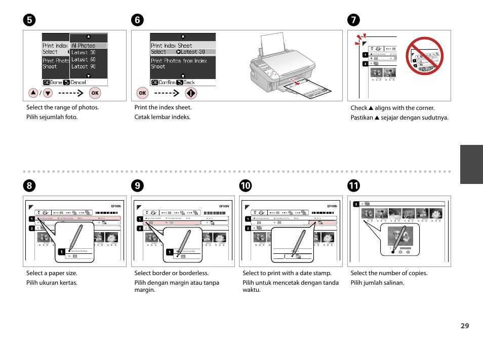 Epson STYLUS SX400  EN User Manual | Page 29 / 64